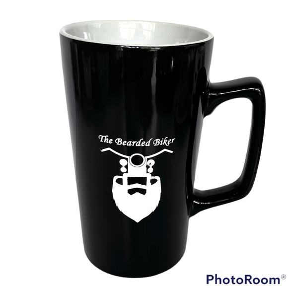 The Bearded Biker Ceramic Coffee Tea Mug - Picture 1 of 6